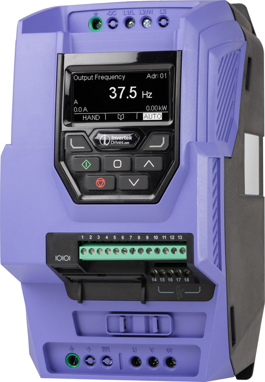 V3 IP20 7.5kW, 3Ph. Input, 3Ph. Output, 380-480V, EMC Filter