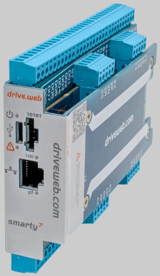 smarty7-XAIO | Automation Controller, Ethernet and USB, Distributed Control, 32 I/O Points, 6x Frequency I/O, 2x Encoder Inputs, Optional Expandable I/O