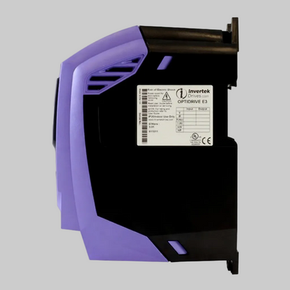 E3 IP20 0.37kW AC Inverter for Single Phase 230V motor