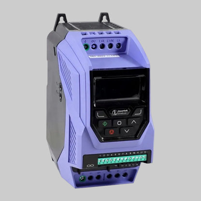 E3 IP20 2.2kW 230V 1ph to 3ph AC Inverter, DBr, C1 EMC